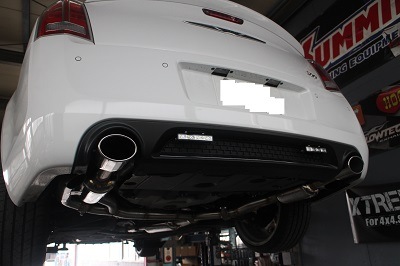 クライスラー300 可変バルブ付ワンオフ マフラー 【型式：LX36