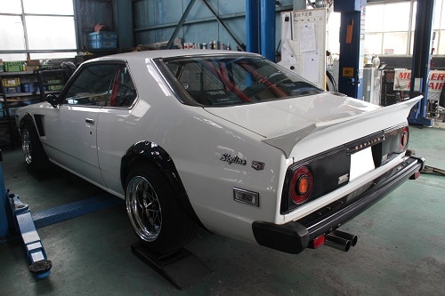 ニッサン スカイライン ジャパン ワンオフマフラー 【型式：E