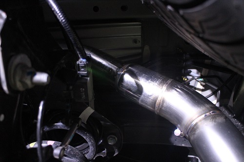 ※本日中お値下げ　baccan キュブラ　ワンオフ 日産 インフィニティQX80 ワンオフマフラー【型式