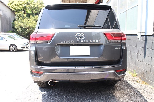 トヨタ ランクル300ZX ワンオフマフラー【型式：3BA