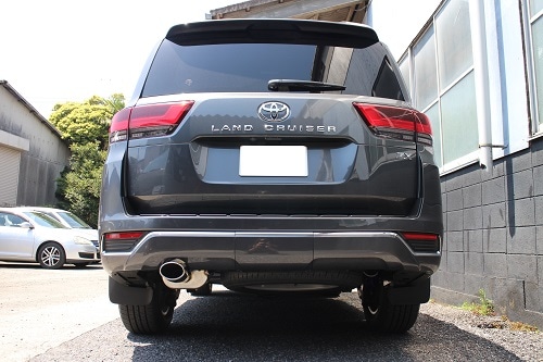 トヨタ ランクル300ZX ワンオフマフラー【型式：3BA