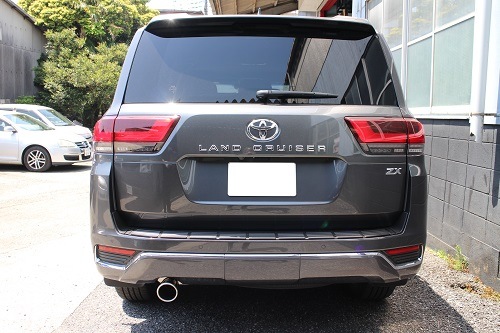 トヨタ ランクル300ZX ワンオフマフラー【型式：3BA