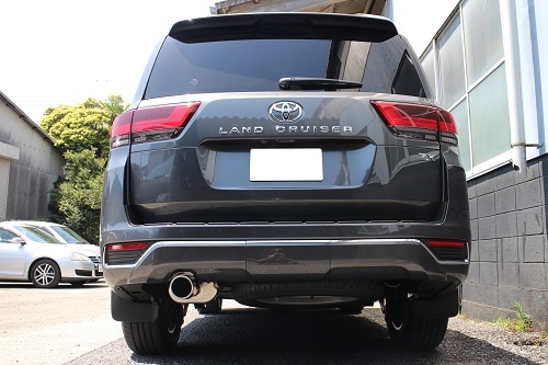 トヨタ ランクル300ZX ワンオフマフラー【型式：3BA