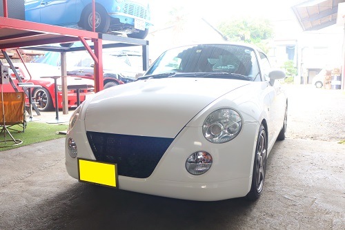 ダイハツ コペン 社外マフラー加工 【型式：L880K  