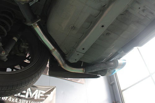 ホンダ ステップワゴン マフラー加工 【型式：DBA－RK5