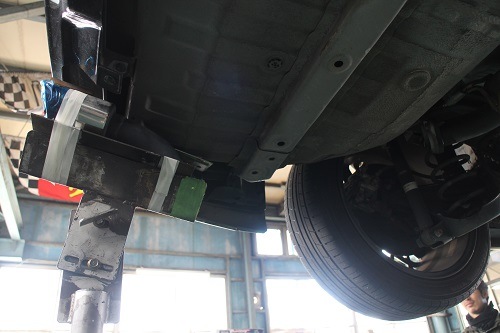 ホンダ ステップワゴン マフラー加工 【型式：DBA－RK5
