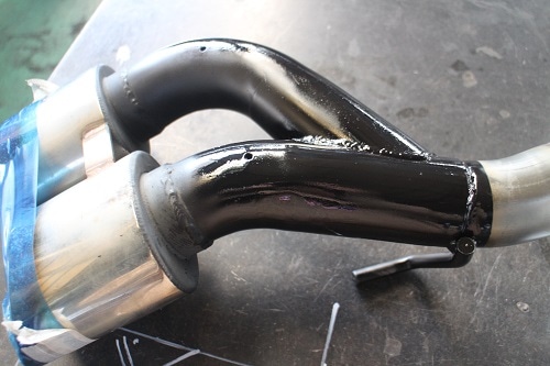 ホンダ ステップワゴン マフラー加工 【型式：DBA－RK5