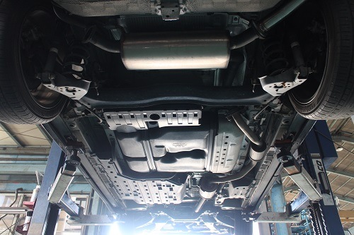ホンダ ステップワゴン マフラー加工 【型式：DBA－RK5