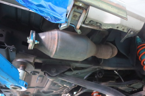トヨタ ランクル78プラド ワンオフ マフラー 【型式：KD