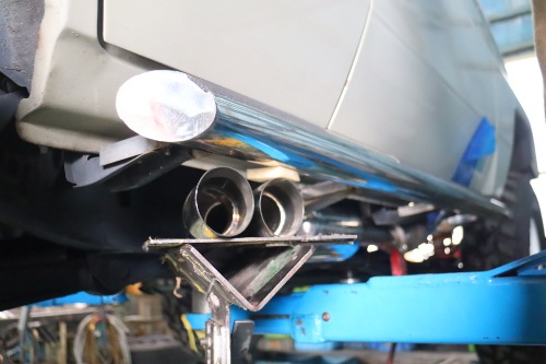 トヨタ ランクル78プラド ワンオフ マフラー 【型式：KD