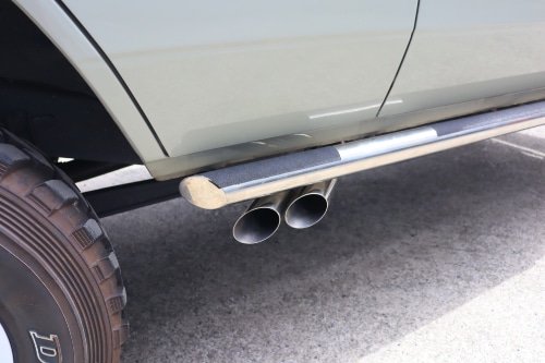 トヨタ ランクル78プラド ワンオフ マフラー 【型式：KD