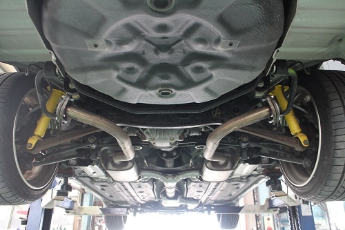 トヨタ アリスト ワンオフマフラー 【型式：E－JZS147