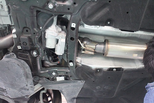 Mベンツ CLA45後期AMG ワンオフマフラー 【型式