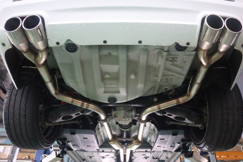 ダッジ チャレンジャーSXT V8サウンド風マフラー【型式