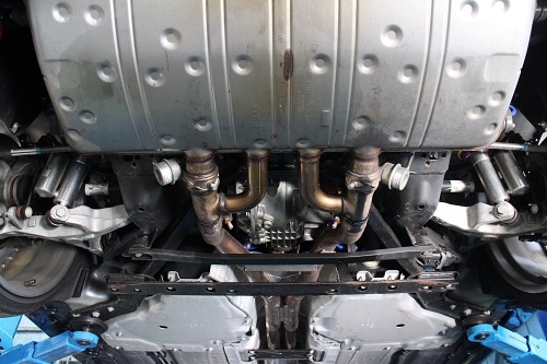 ジャガー Fタイプ ワンオフマフラー【型式：CBA－J608A