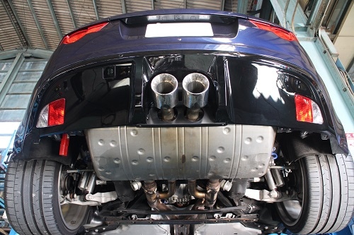 ジャガー Fタイプ ワンオフマフラー【型式：CBA－J608A