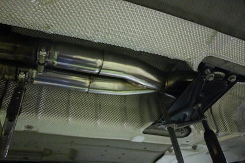 ジャガー Fタイプ ワンオフマフラー【型式：CBA－J608A