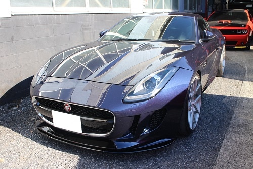 ジャガー Fタイプ ワンオフマフラー【型式：CBA－J608A