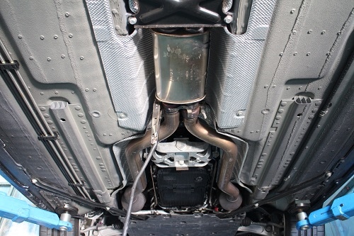 ジャガー Fタイプ ワンオフマフラー【型式：CBA－J608A