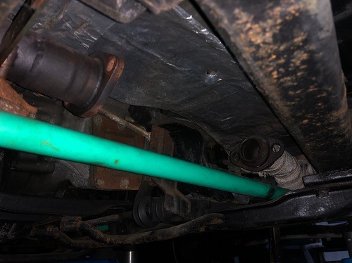 ミツビシ パジェロ 触媒交換 【型式：L146GW】 | ワンオフ製作