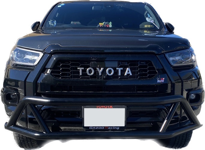 ♡しい♡さま　専用バンカー　フロントエクステンション フロントバンパーガード スキッドプレート付き ブルバー 外装