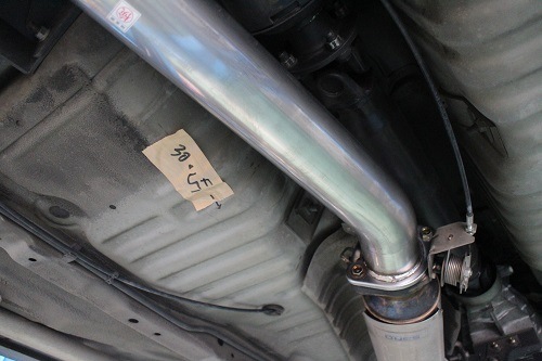 ニッサン スカイライン 社外マフラー加工取付 【型式：GF－ER34