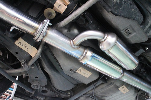 ニッサン スカイライン 社外マフラー加工取付 【型式：GF－ER34