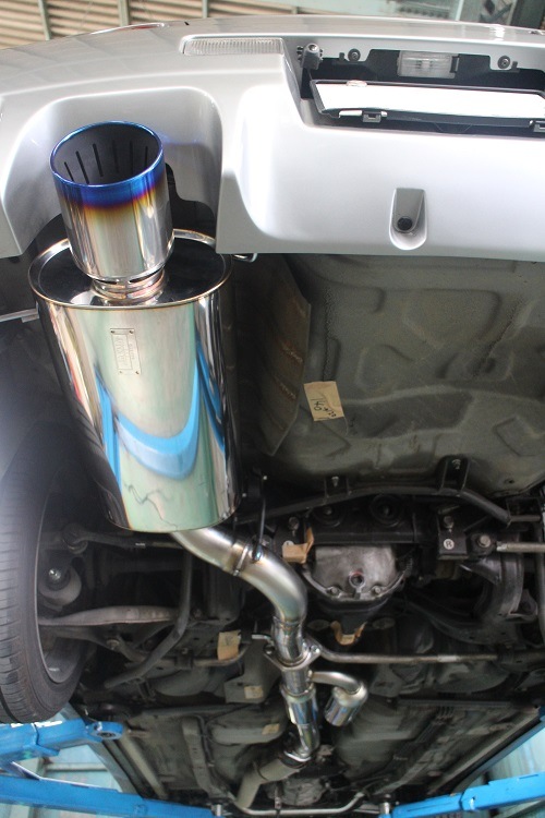 スカイラインクーペ　ワンオフマフラー EXART iVSC Exhaust System NISSAN スカイラインクーペ CKV36 | EXART