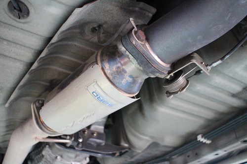 ニッサン スカイライン 社外マフラー加工取付 【型式：GF－ER34