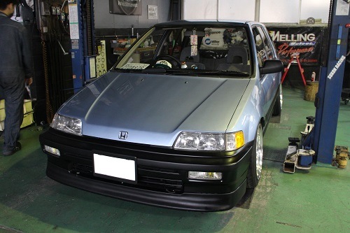 ホンダ シビックシャトル ワンオフリアマフラー 【型式