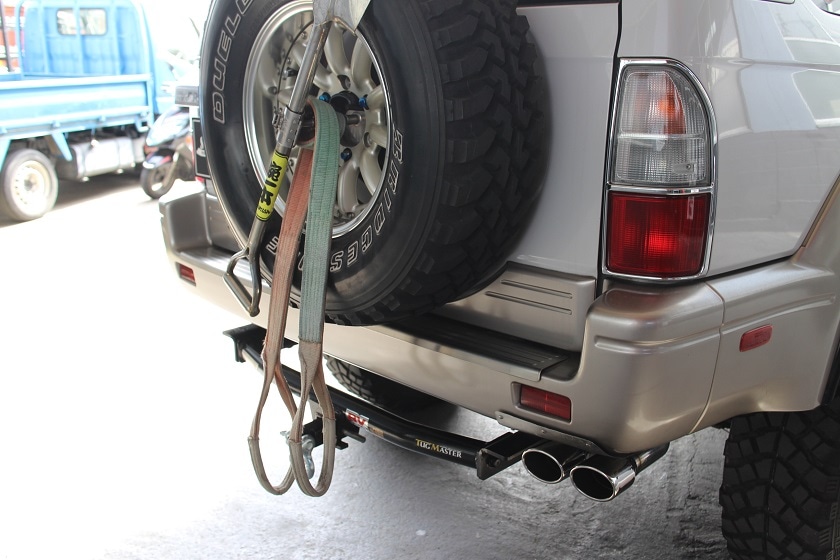 トヨタ ランドクルーザープラド ワンオフ マフラー 【型式