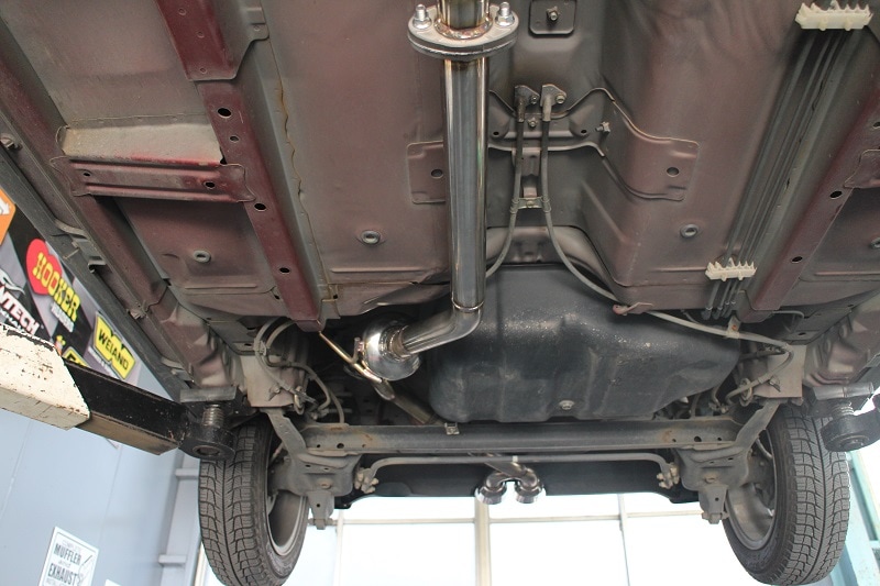 ダイハツ　ソニカ　KF-DET 　純正OPマフラー 全国送料無料 ダイハツL405Sソニカ後期純正オプション デュアル