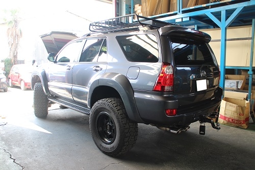 トヨタ ハイラックス 215サーフ ワンオフ チューブバンパー 【型式