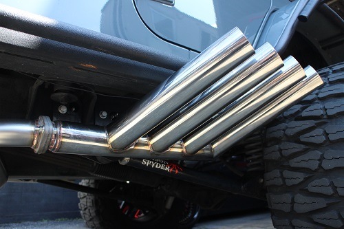 Jeep JKラングラー ルビコン ワンオフマフラー 【型式