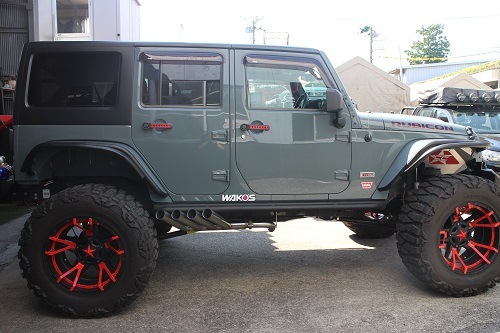Jeep JKラングラー ルビコン ワンオフマフラー 【型式