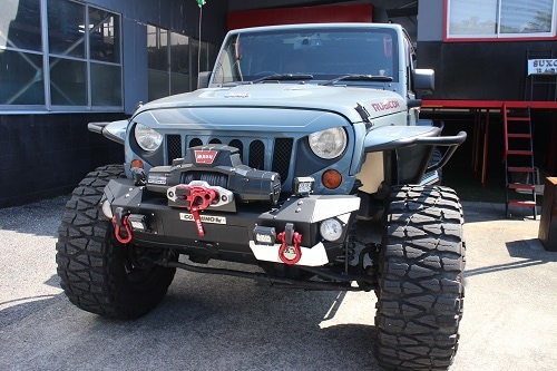 Jeep JKラングラー ルビコン ワンオフマフラー 【型式