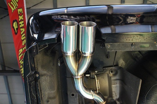 日産 シーマ ワンオフマフラー 【型式：Y33】 | ワンオフ製作事例