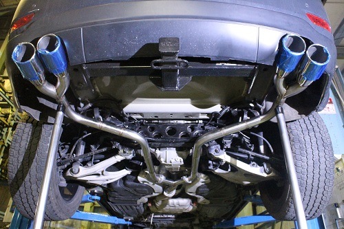 Jeep グランドチェロキーラレード ワンオフマフラー 【型式