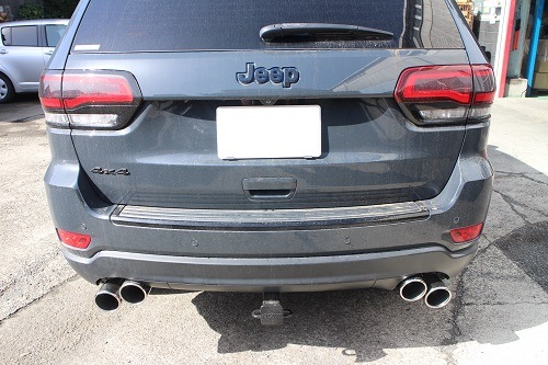 Jeep グランドチェロキーラレード ワンオフマフラー 【型式
