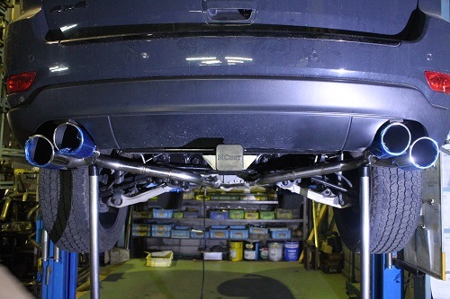 Jeep グランドチェロキーラレード ワンオフマフラー 【型式