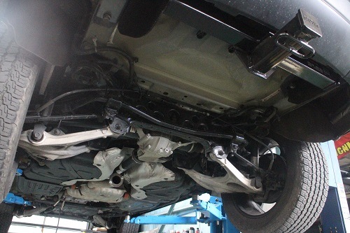 Jeep グランドチェロキーラレード ワンオフマフラー 【型式