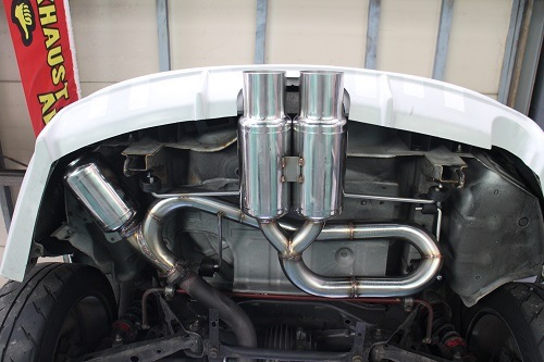 マツダ ロードスター ワンオフ マフラー 【型式：NB8C