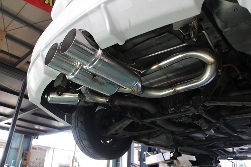 マツダ ロードスター ワンオフ マフラー 【型式：NB8C