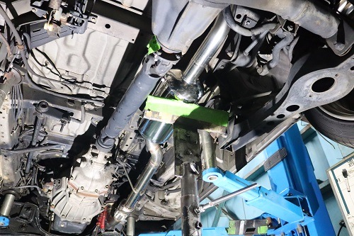 ハイエース KD- KZH100G 純正フロントマフラーASSY 1KZ-TE