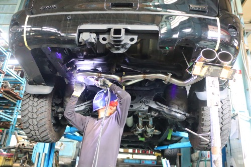 USトヨタ セコイア ワンオフ マフラー 【型式：－】 | ワンオフ製作