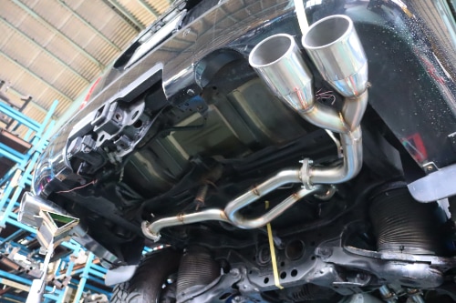 セコイア　ワンオフマフラー　音量調整機能付き ※車検非対応 USトヨタ セコイア ワンオフ マフラー 【型式：－】 | ワンオフ製作