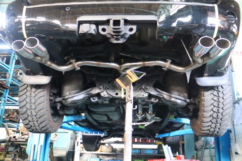 セコイア　ワンオフマフラー　音量調整機能付き ※車検非対応 USトヨタ セコイア ワンオフ マフラー 【型式：－】 | ワンオフ製作