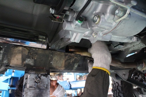 スズキ JB64ジムニー ワンオフマフラー【型式：3BA－JB64W