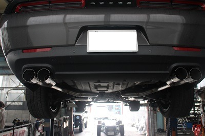 ダッジ チャレンジャー SXTプラス ワンオフ マフラー 【型式