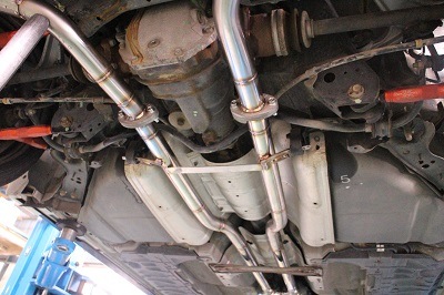 ニッサン スカイライン ワンオフ マフラー 【型式：DBA